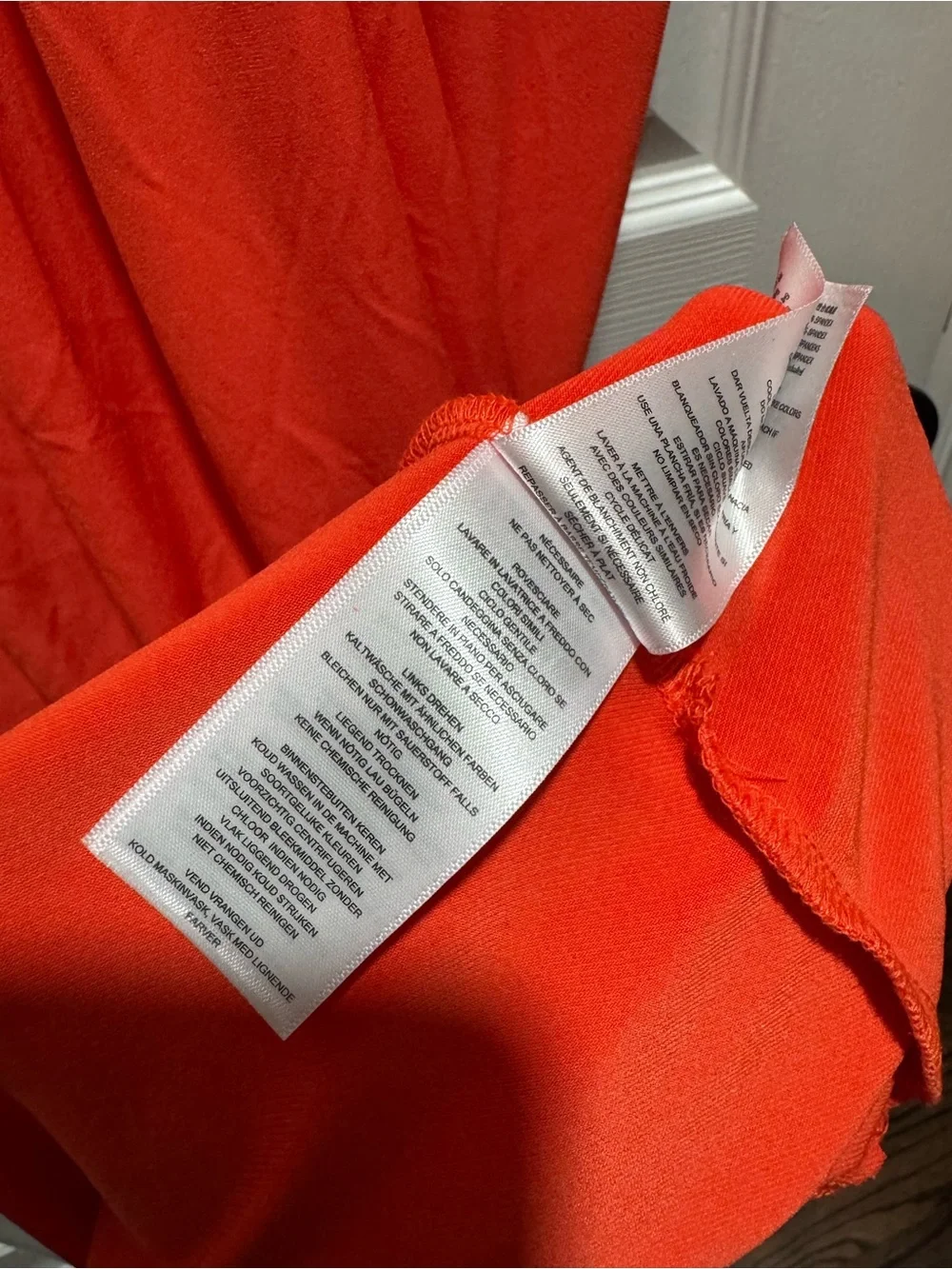 NEW Michael Kors NEW W TAGS Sleeveless V-Neck Maxi Dress in Bright Red-Orange L